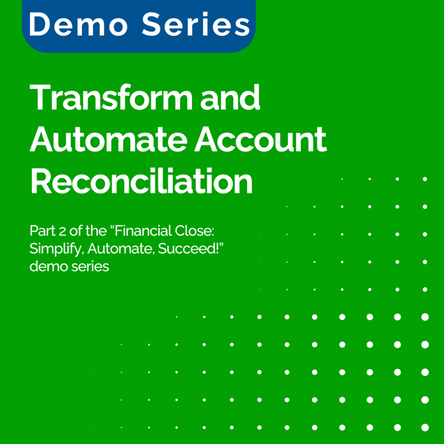 Transform and Automate Account Reconciliation with OneStream